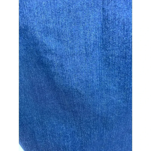 D Jeans Womens Flat Front Asymmetrical Jean Skirt Blue Sz 8 - Picture 13 of 16